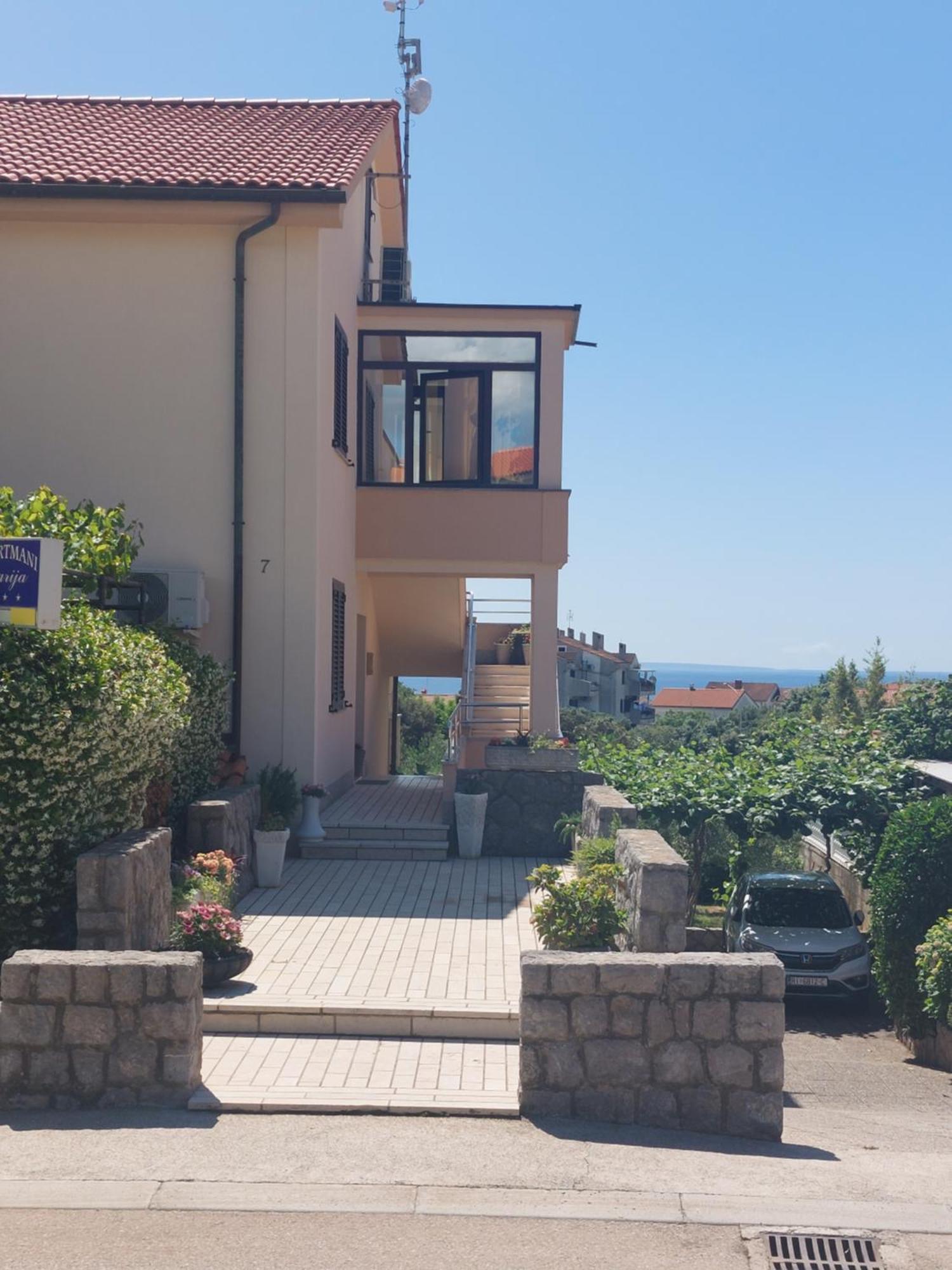 Apartmani Paradiso Krk Town Dış mekan fotoğraf